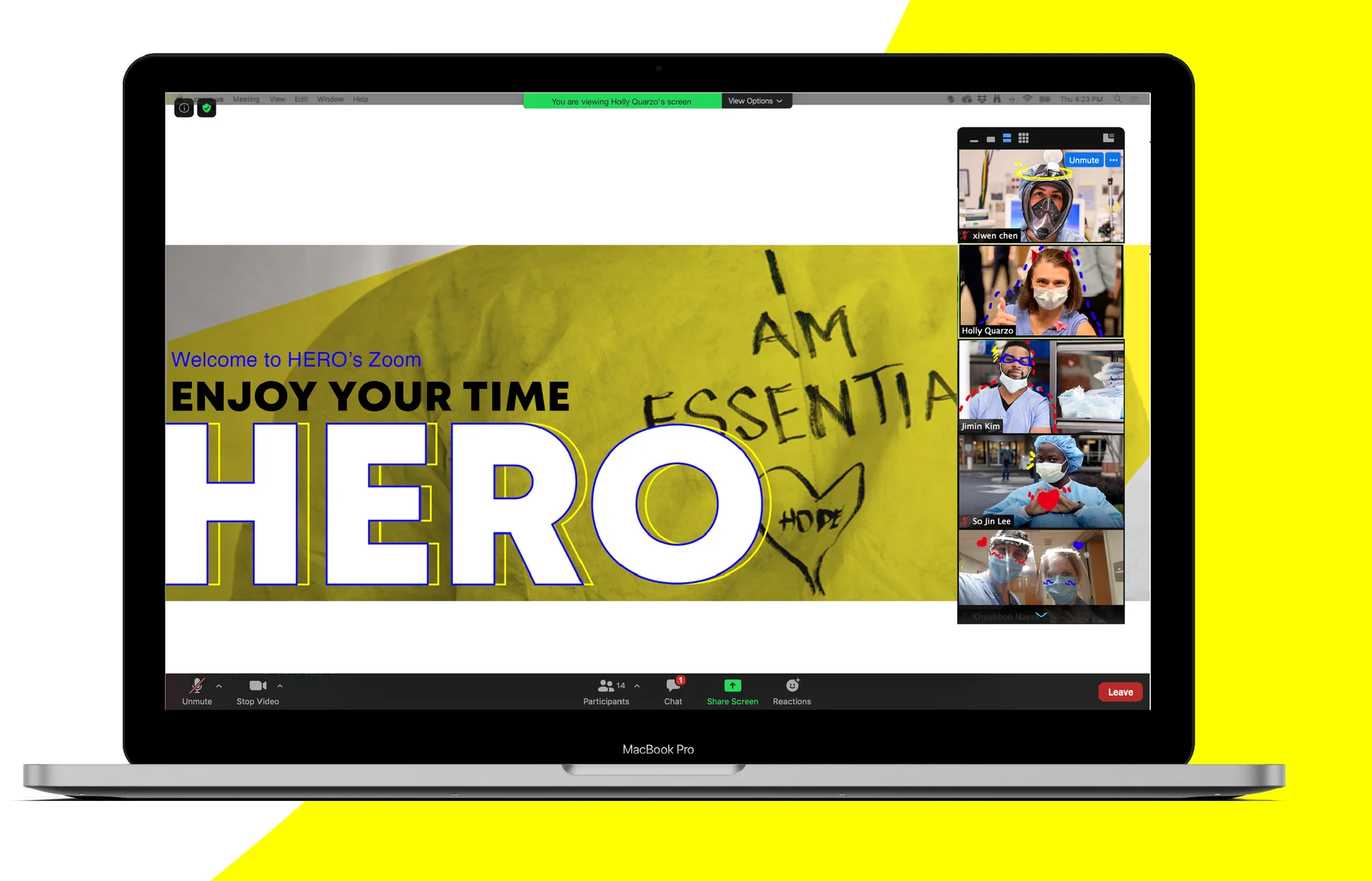 HERO Zoom session presentation