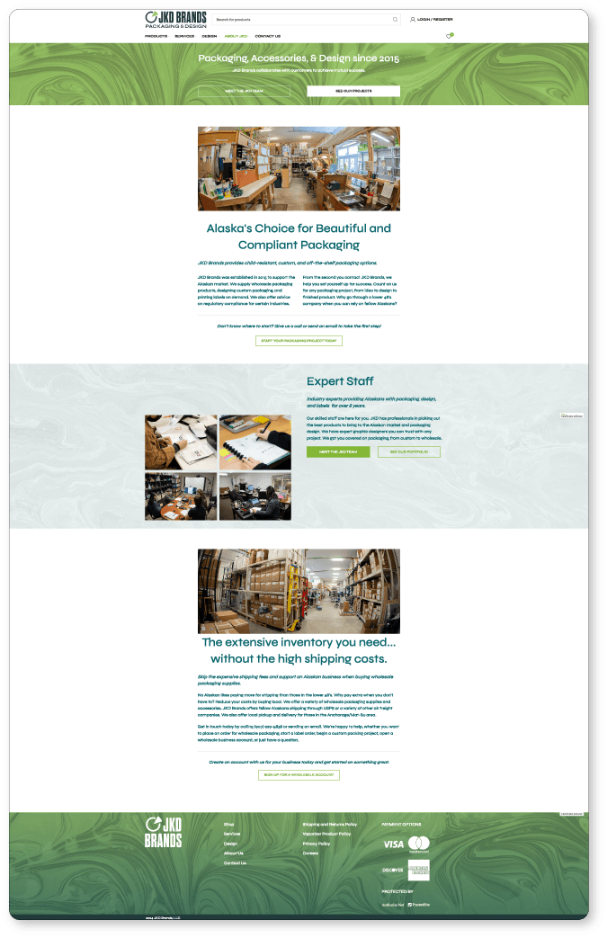 Original company page