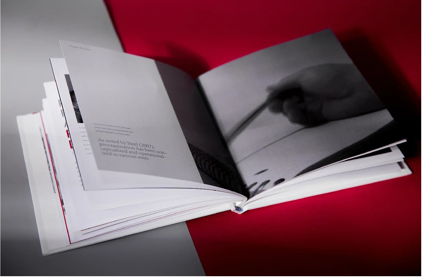 Human Evolution book design — detail 2