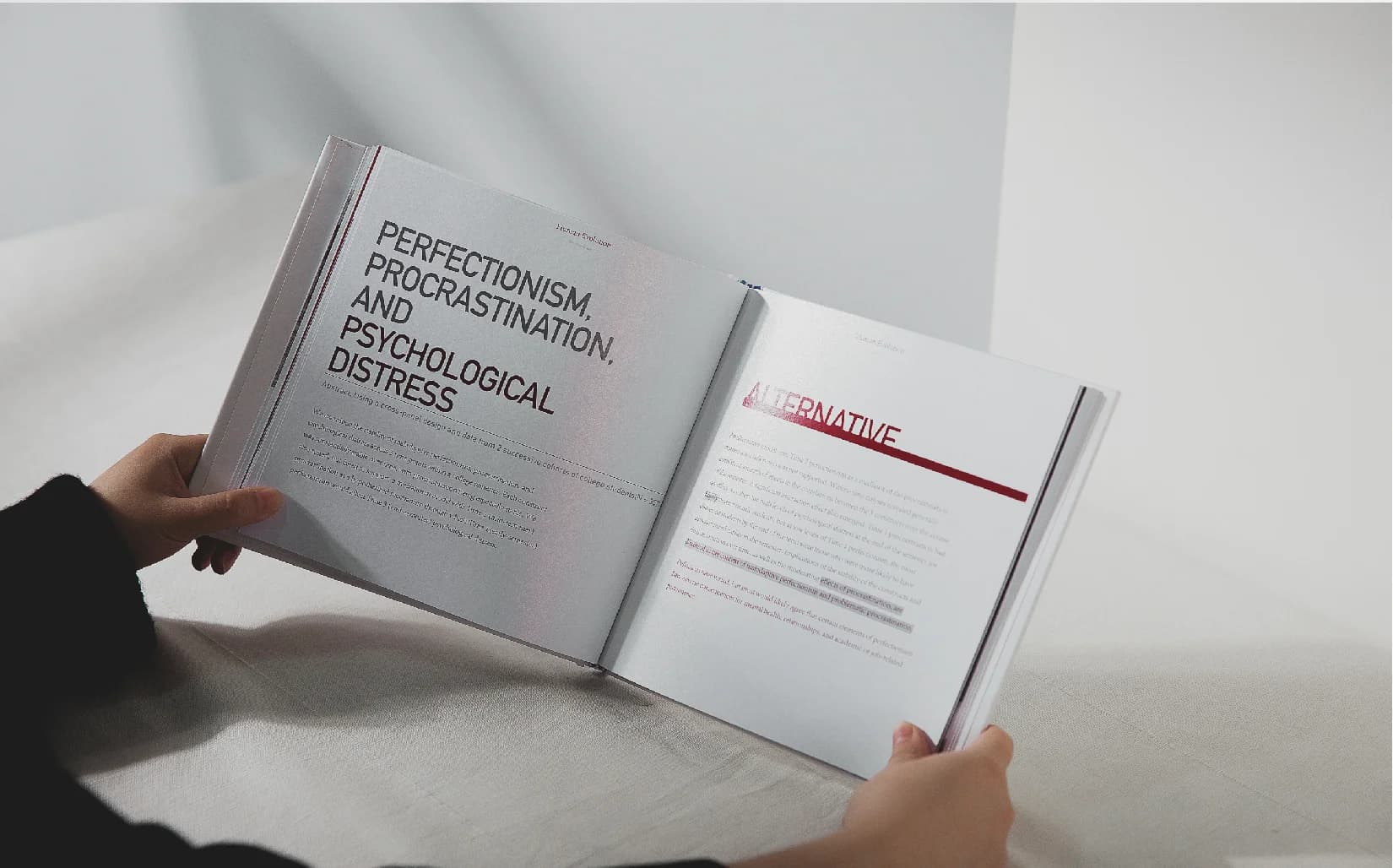 Human Evolution book design — reading 1