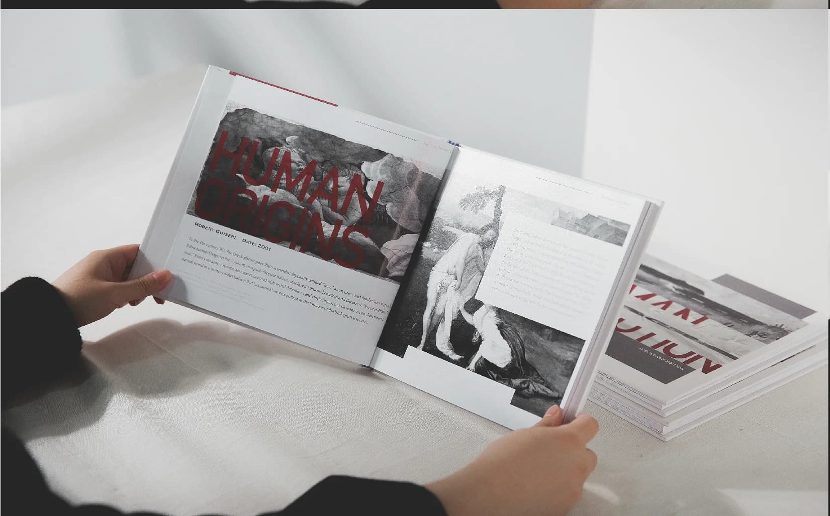 Human Evolution book design — reading 2