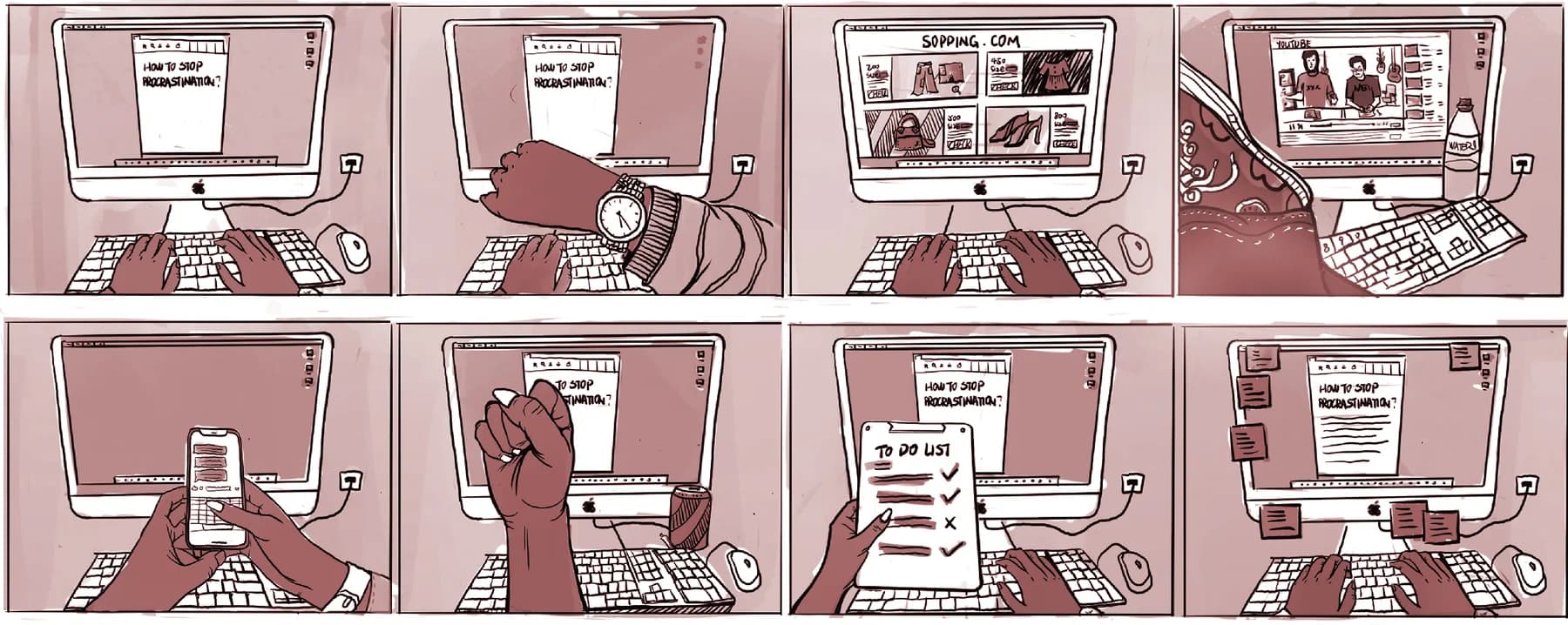 Human Evolution book design — storyboard