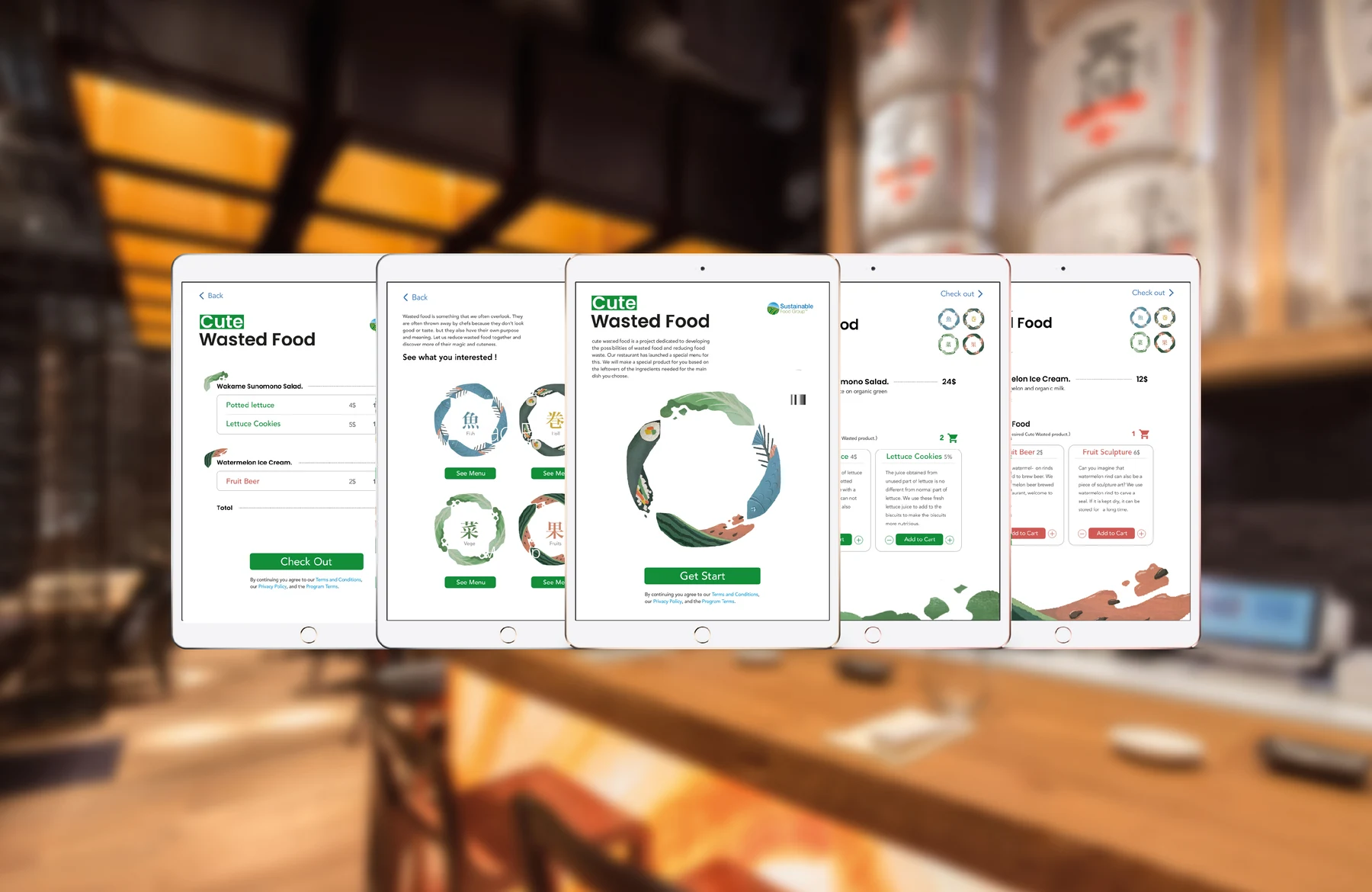 Interface overview / From introduction to checkout