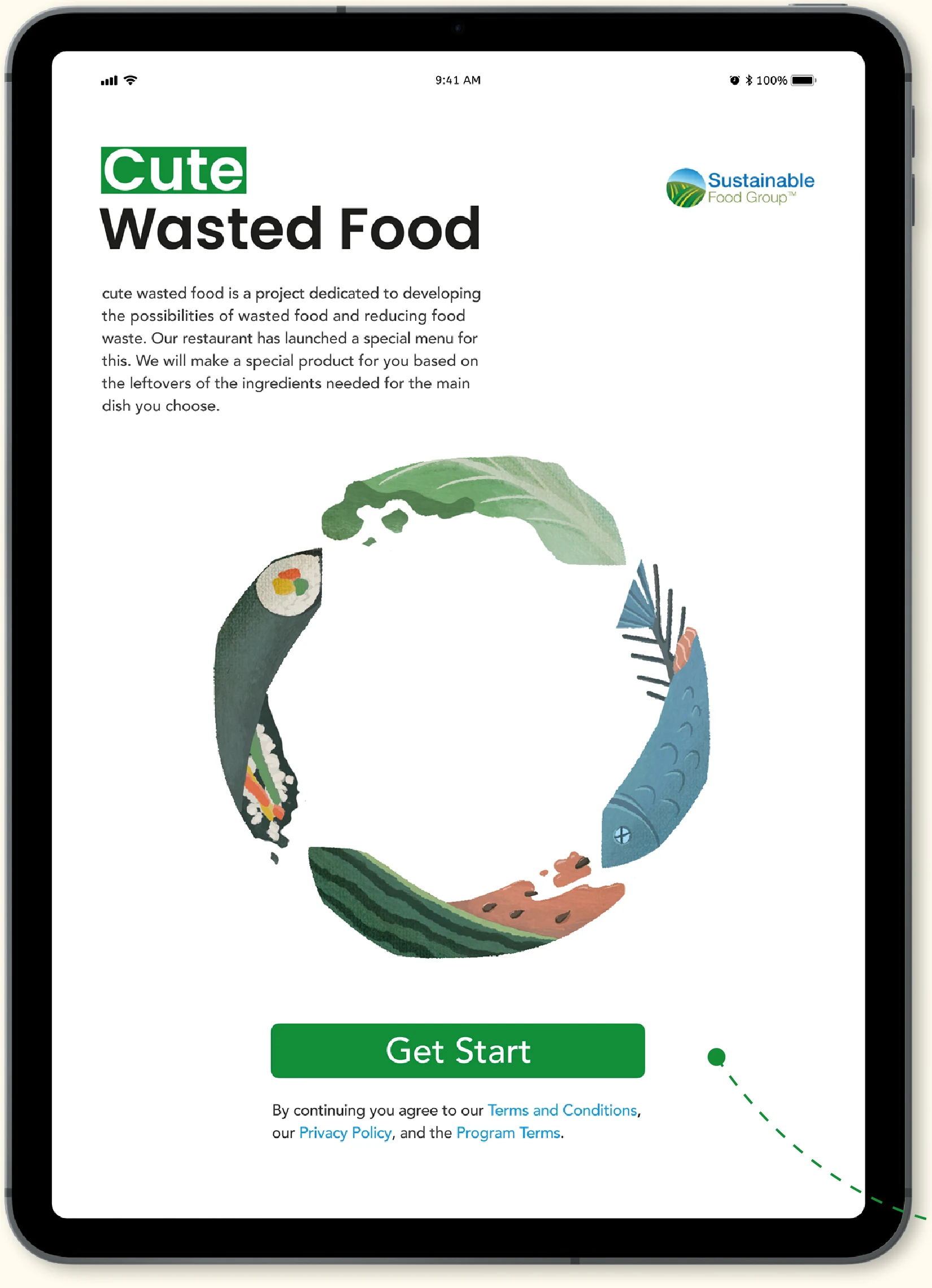 Welcome / Discover the idea behind the special menu