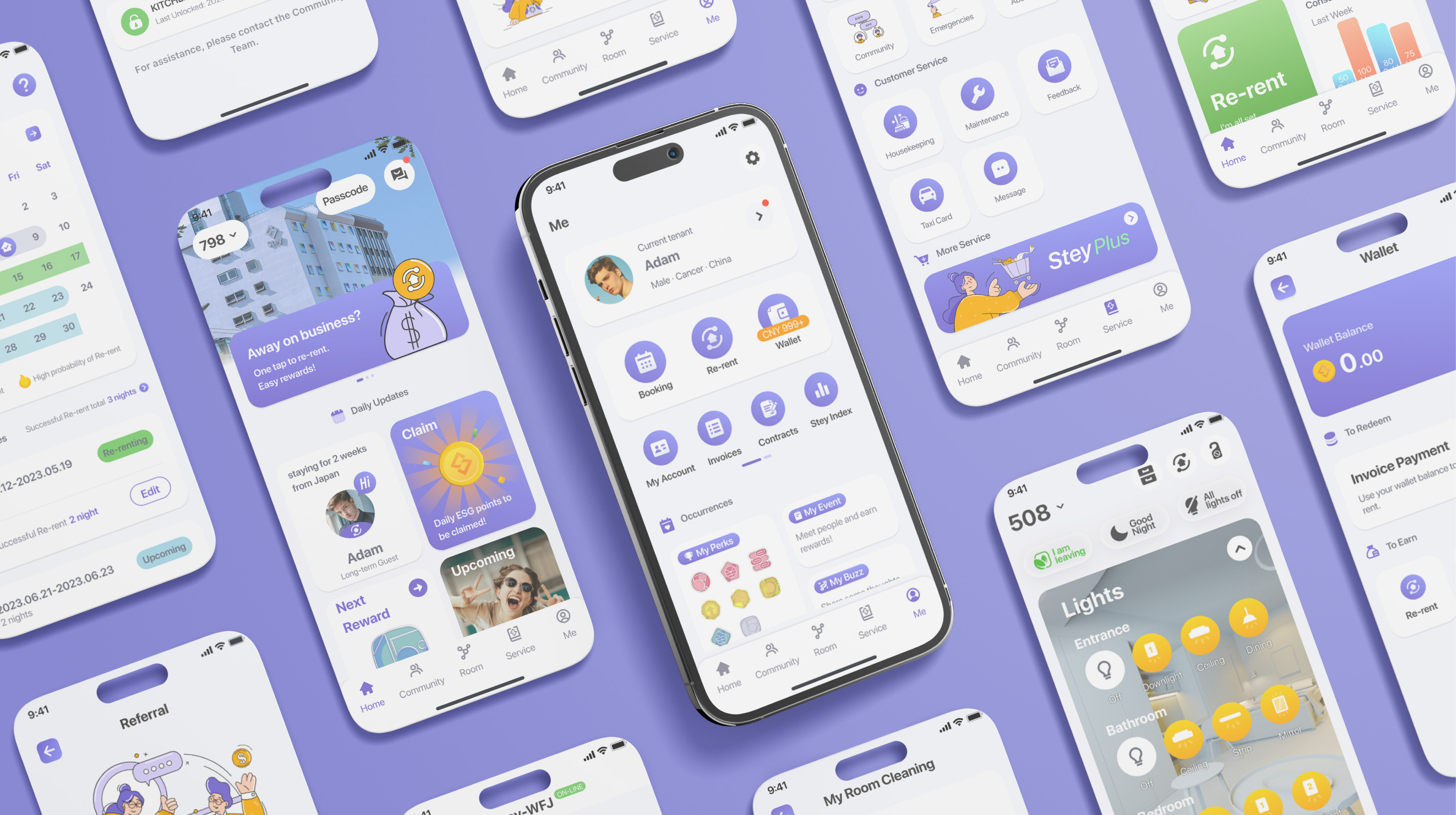 A connected family of resident services